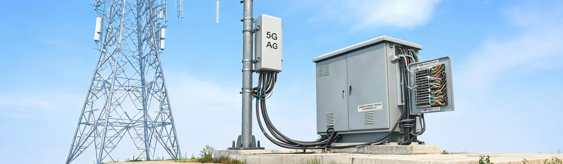 Telecom cabinet and tower equipment